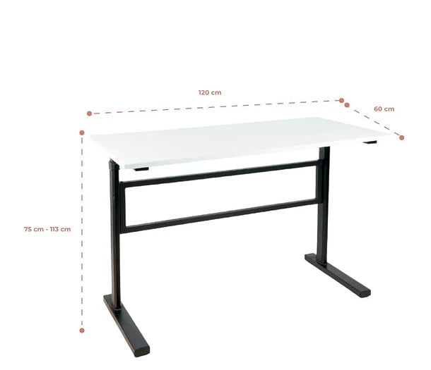 Escritorio Linz Blanco Regulable en Altura