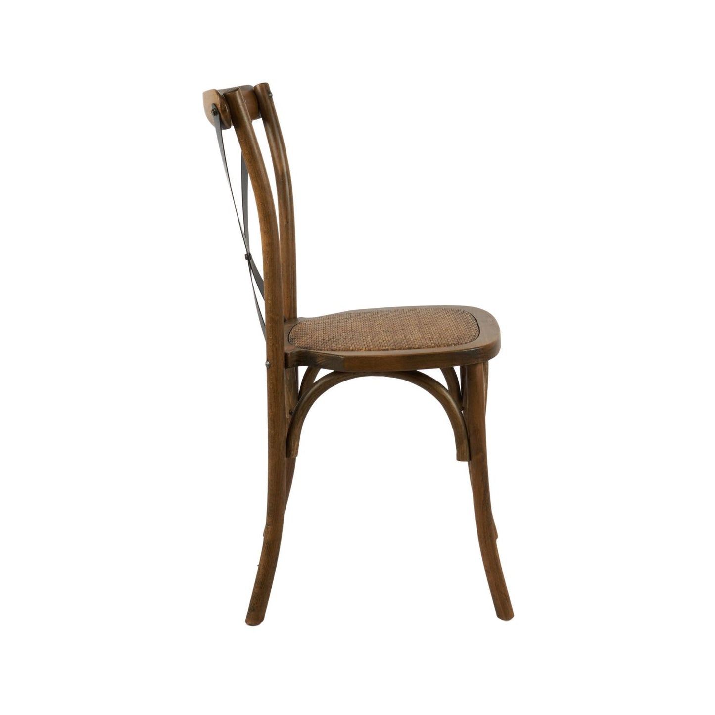 Aurora Chair Vintage Brown Rattan Wood