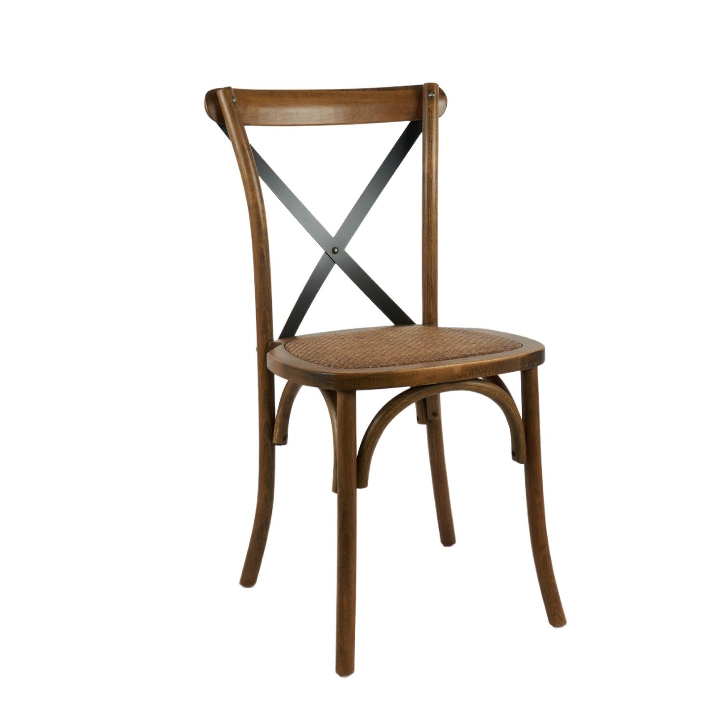 Aurora Chair Vintage Brown Rattan Wood