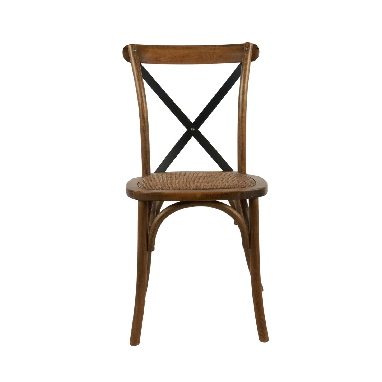 Aurora Chair Vintage Brown Rattan Wood