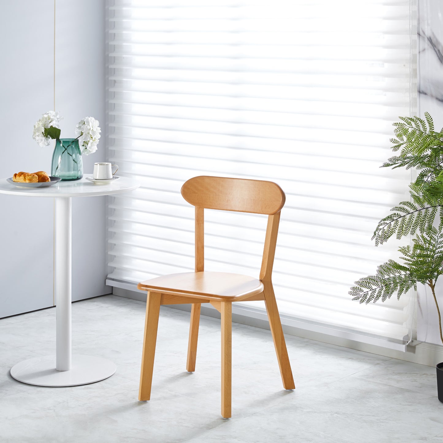 Pack 2 Sillas Siena Madera Natural