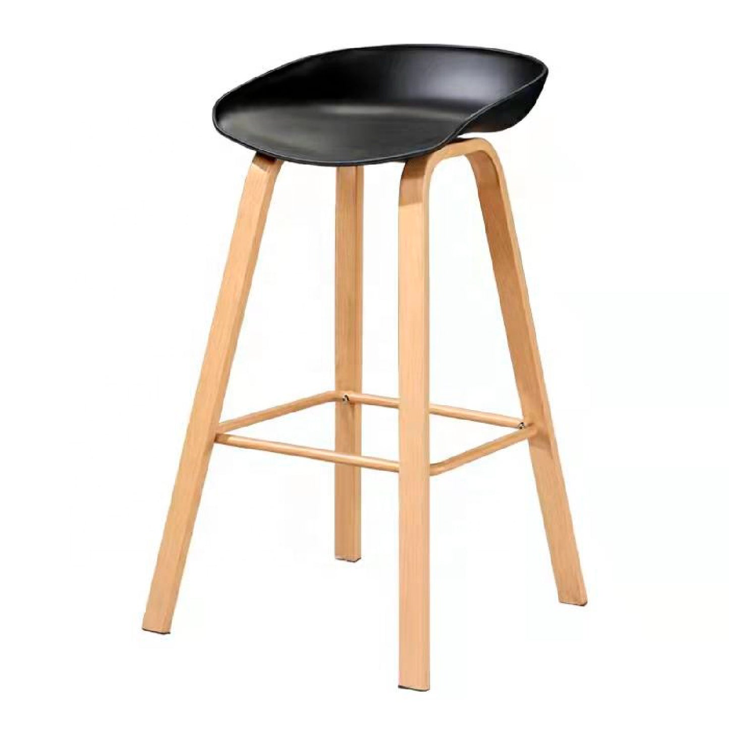 Pack of 4 Black Alcalá Stools