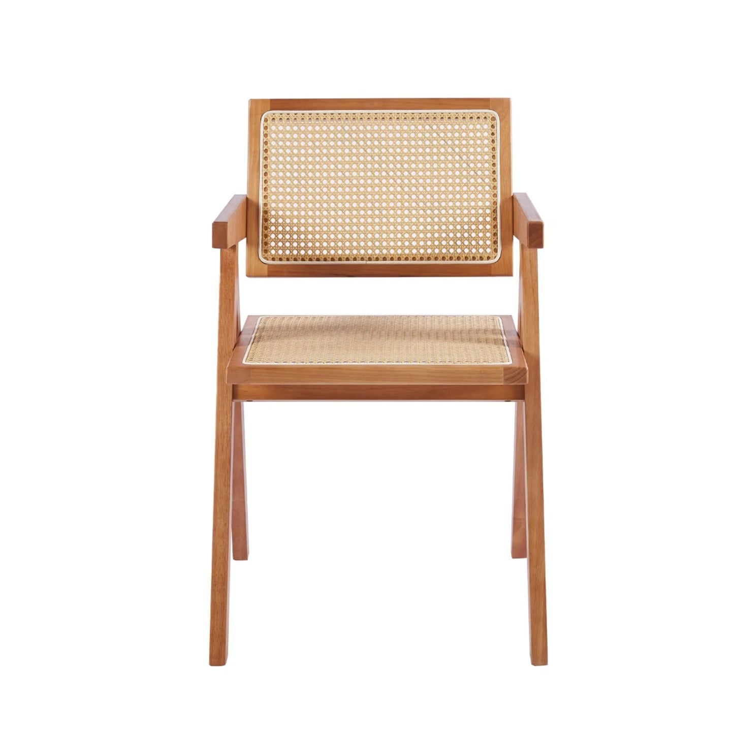 Lambra Chair Rattan and Natural Wood