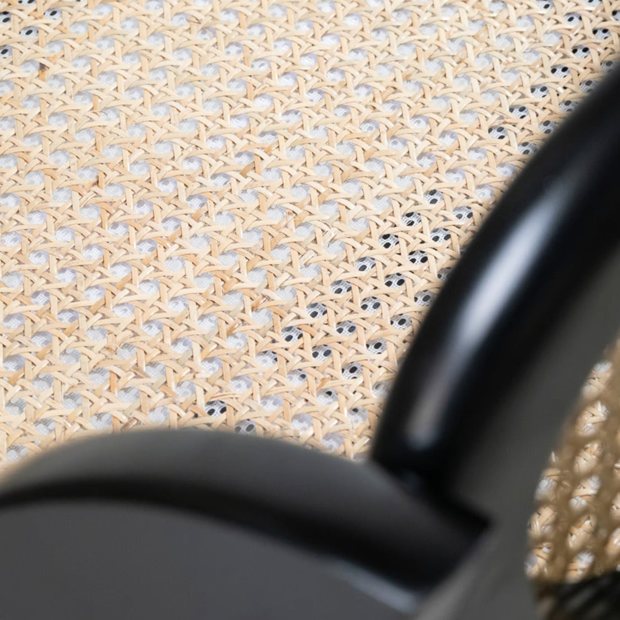 Agustina Rattan and Wood Chair