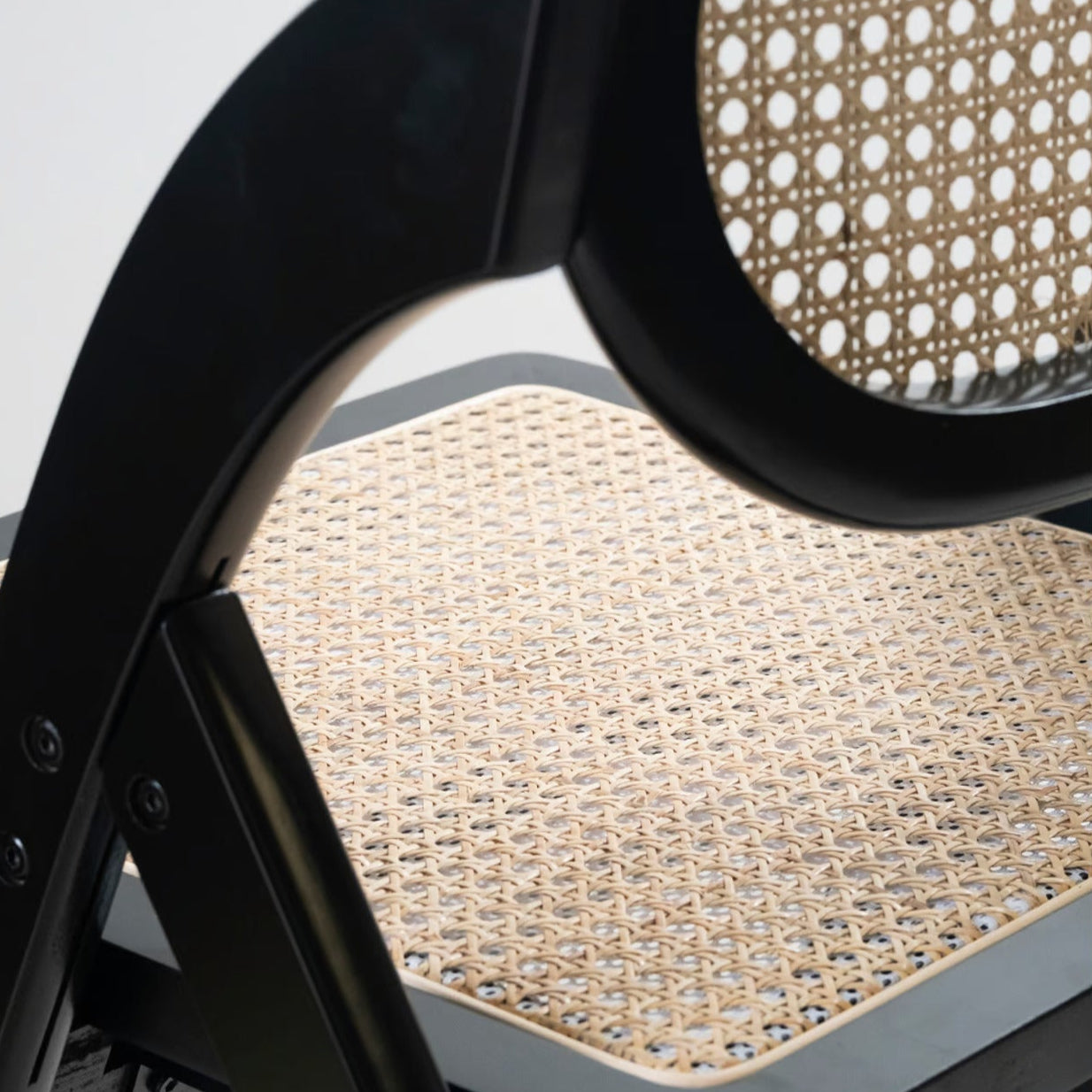 Agustina Rattan and Wood Chair