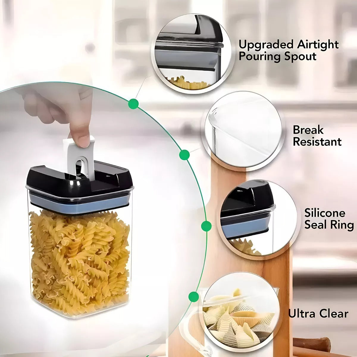 Set of 7 Food Containers