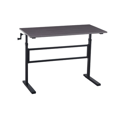 Linz Gray Height Adjustable Desk