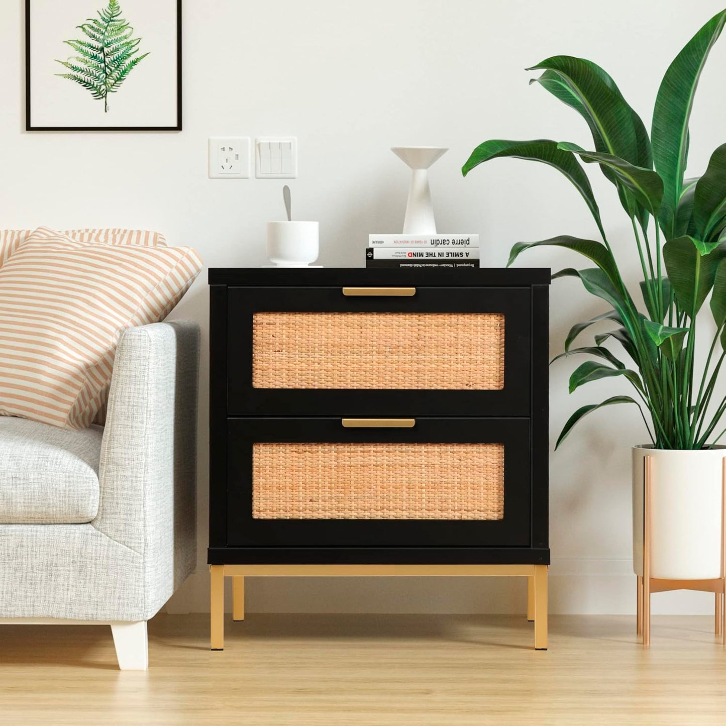 Turin Double Nightstand