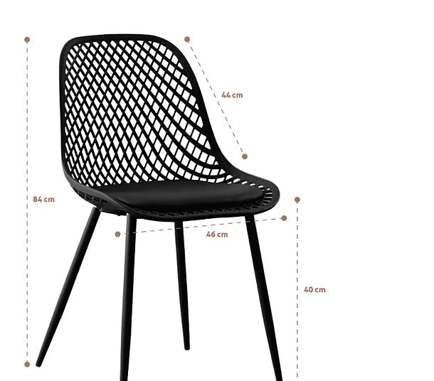 Black Daisy Chair