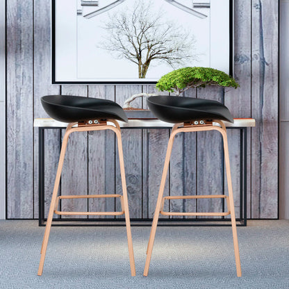 Pack of 4 Black Alcalá Stools