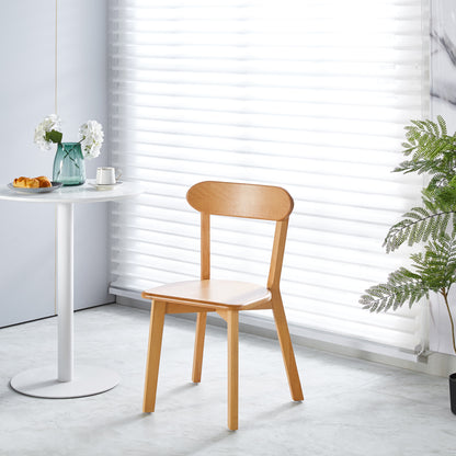 Pack 2 Sillas Siena Madera Natural