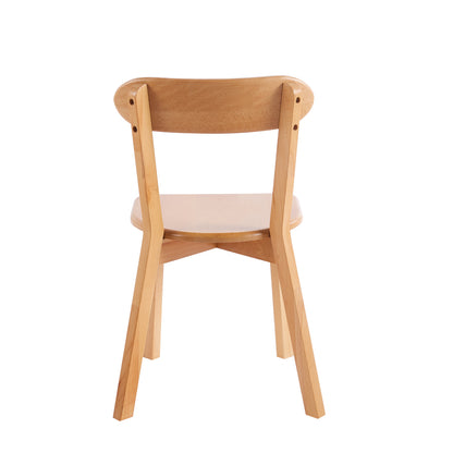 Pack 2 Sillas Siena Madera Natural