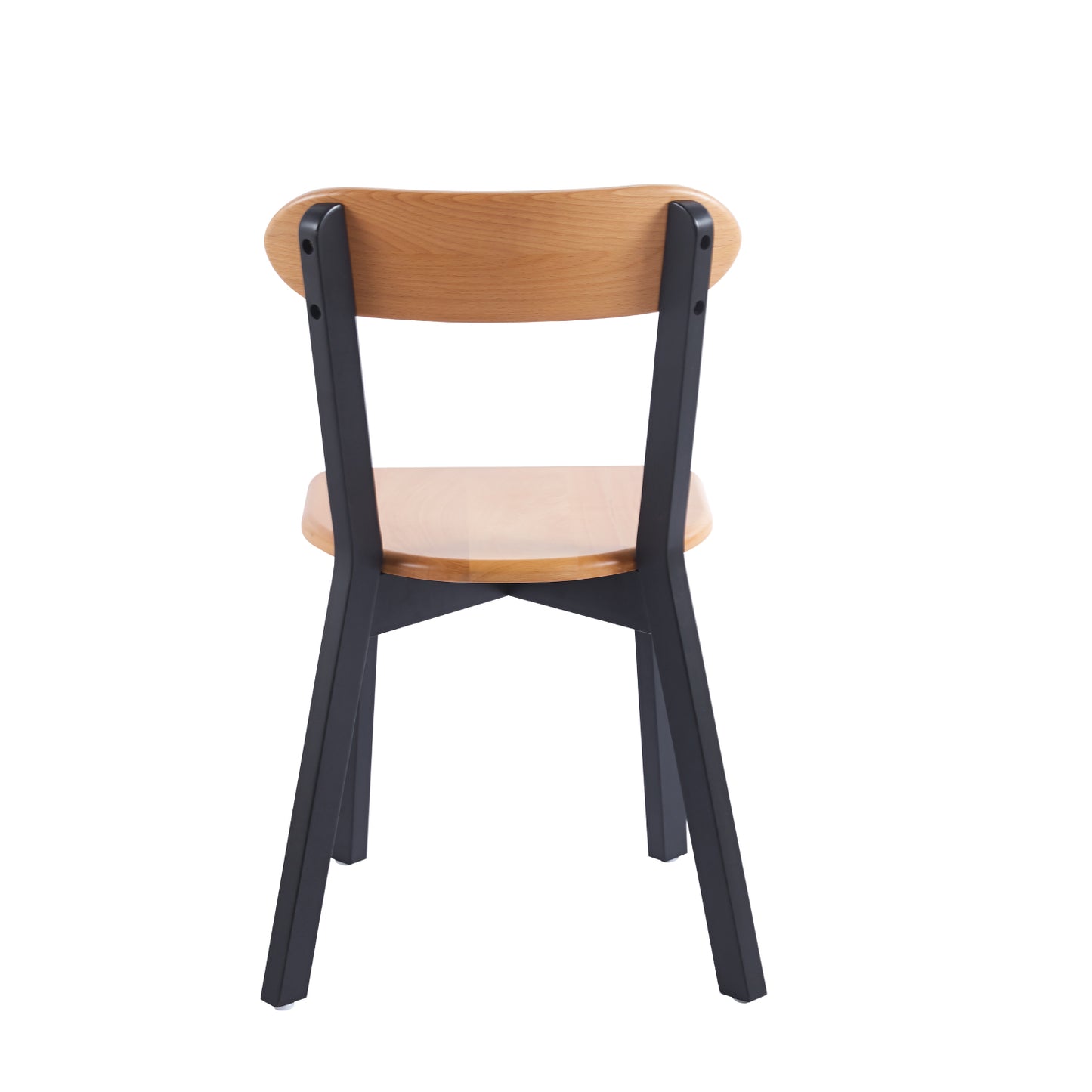 Pack 2 Sillas Siena Madera Negra