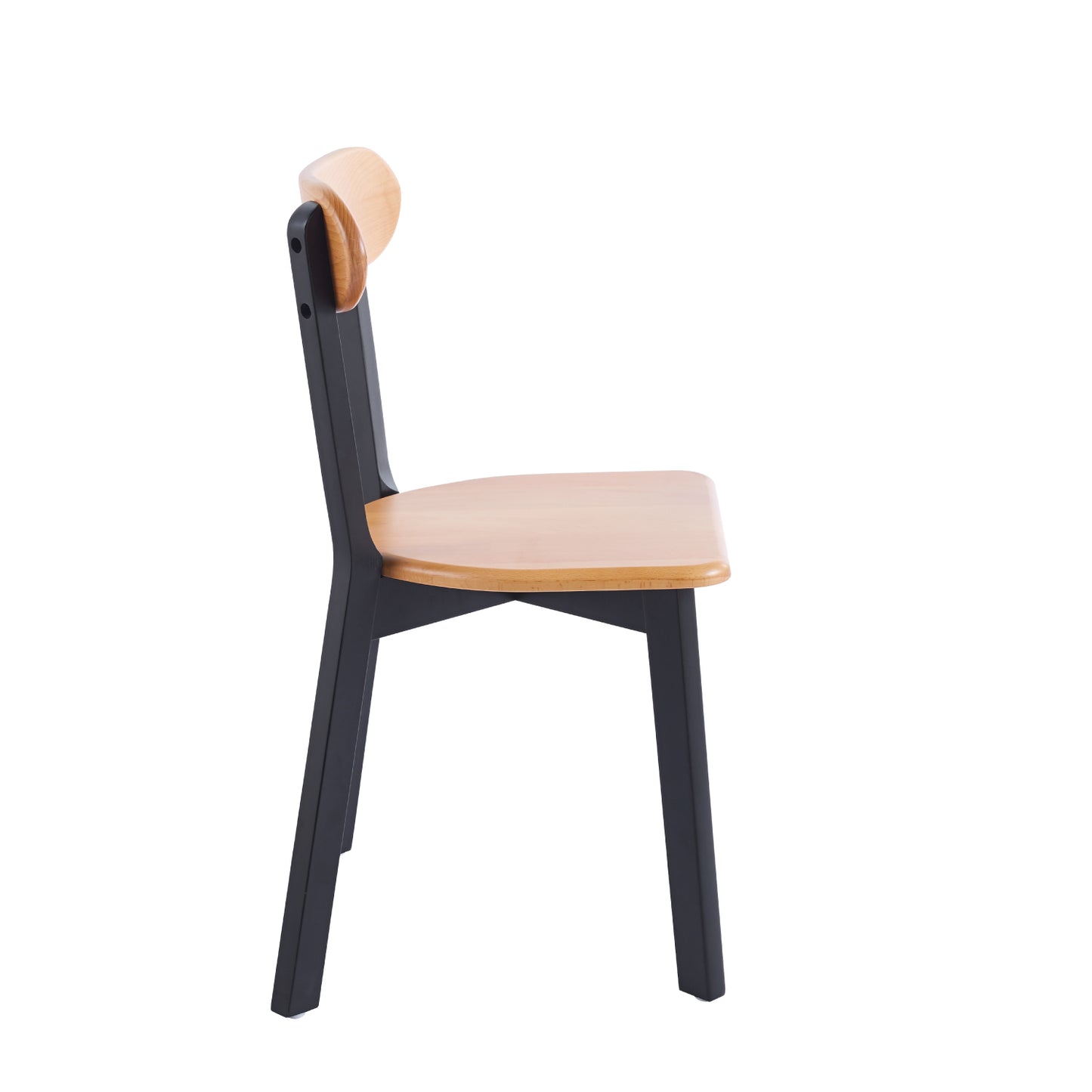 Pack 2 Sillas Siena Madera Negra