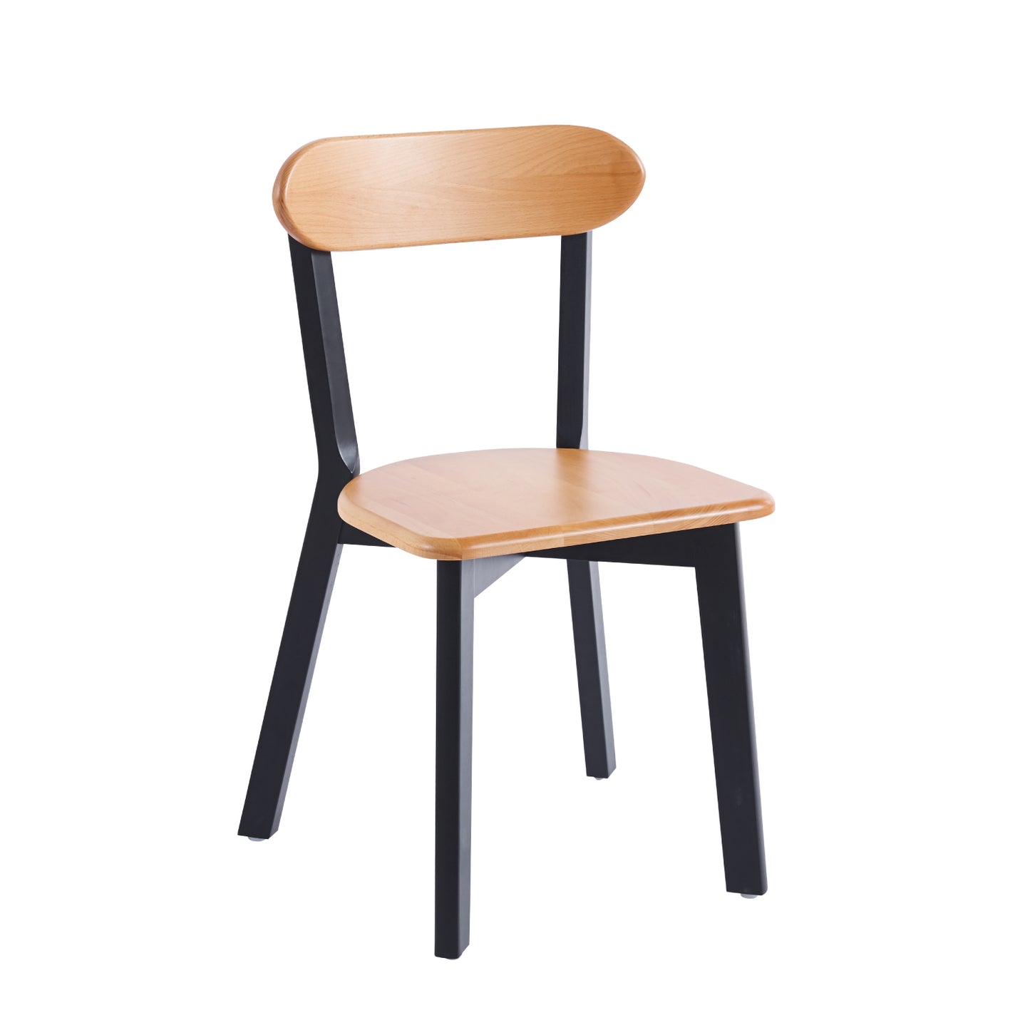 Pack 2 Sillas Siena Madera Negra