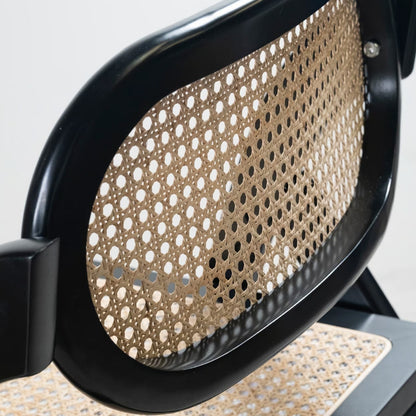 Agustina Rattan and Wood Chair