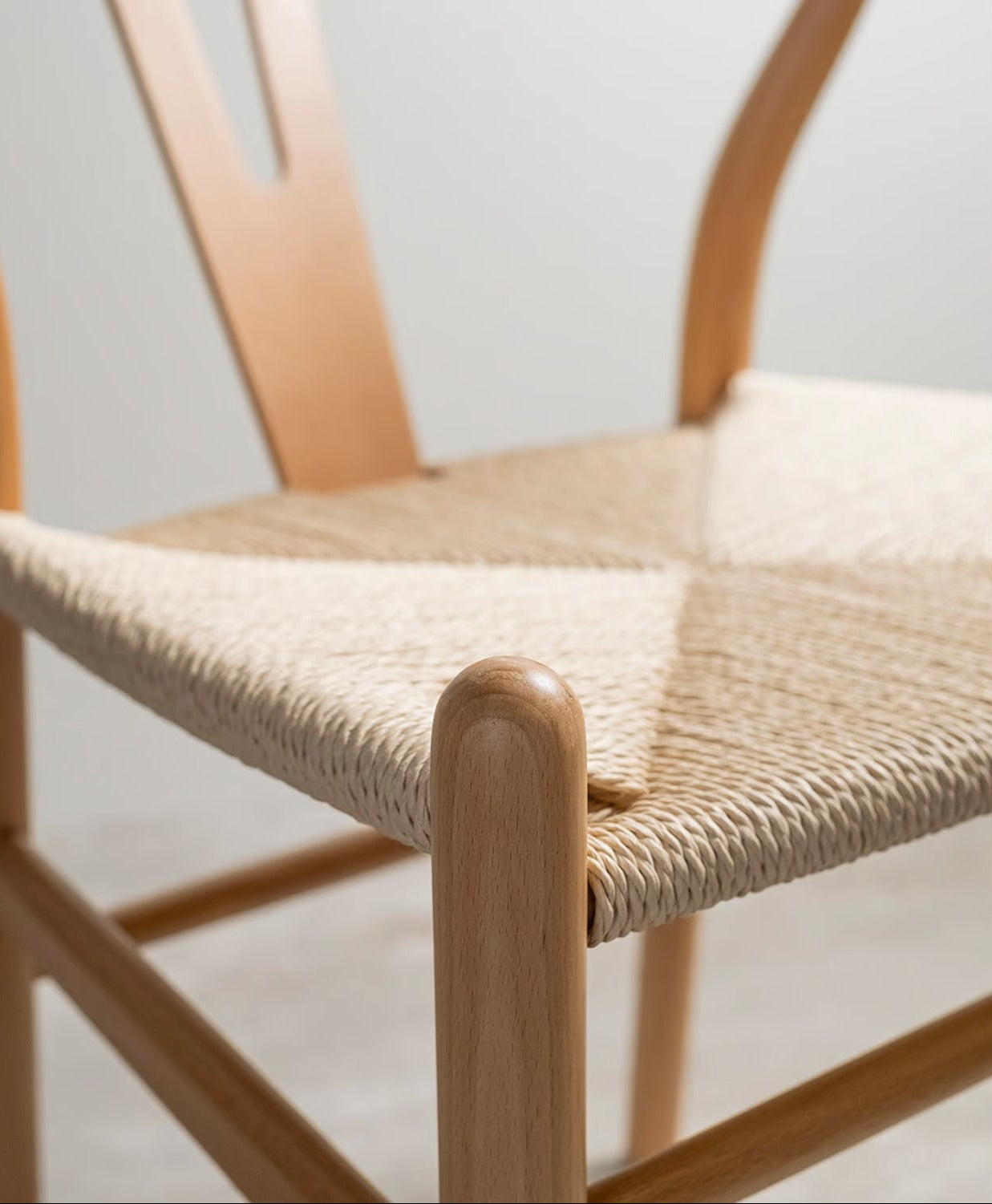 Lourdes Wishbone Style Chair