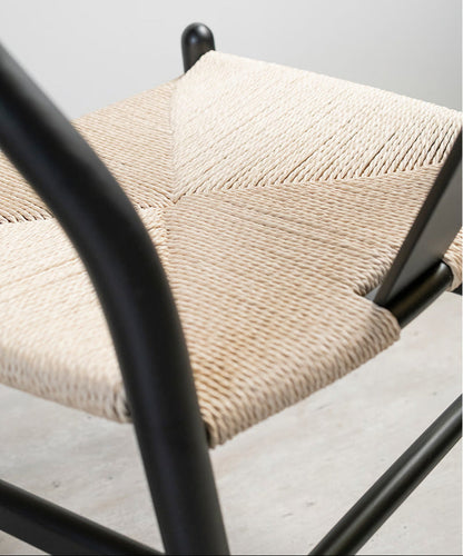 Silla Lourdes estilo Wishbone
