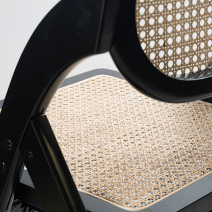 Agustina Rattan and Wood Chair