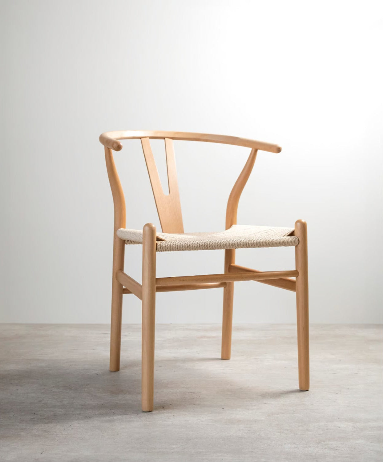 Lourdes Wishbone Style Chair